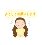 キレイと笑顔が溢れるスタンプ（個別スタンプ：7）