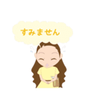 キレイと笑顔が溢れるスタンプ（個別スタンプ：14）