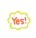 いろんな吹き出しとその他。（個別スタンプ：4）