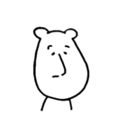 やさぐれたくまの日常（個別スタンプ：17）