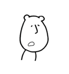 やさぐれたくまの日常（個別スタンプ：19）