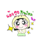 ^_^ ！ My name is Yendee. ！（個別スタンプ：40）