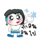 >>>My name is Nami.^_^...（個別スタンプ：4）