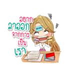 PINKY : Crazy Working Girl.（個別スタンプ：13）
