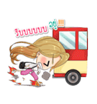 PINKY : Crazy Working Girl.（個別スタンプ：17）