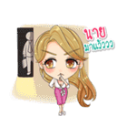 PINKY : Crazy Working Girl.（個別スタンプ：22）