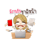 PINKY : Crazy Working Girl.（個別スタンプ：30）