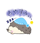 Of hedgehog harisu sticker it faintly（個別スタンプ：4）
