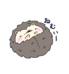 Of hedgehog harisu sticker it faintly（個別スタンプ：25）