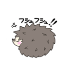 Of hedgehog harisu sticker it faintly（個別スタンプ：28）