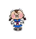 おくゆかしき、おくゆか子。（個別スタンプ：36）