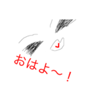 貧弱な絵のスタンプ（個別スタンプ：1）