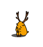 Snow Deerのスノーボード生活（個別スタンプ：4）