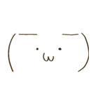 デカ顔文字。（個別スタンプ：12）