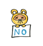 ハナダヌちゃん（個別スタンプ：8）