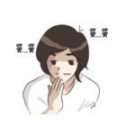 dogmatic boy ＆ whiny girl（個別スタンプ：8）