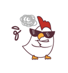 Kai za ( lovely ＆ funny chicken )（個別スタンプ：22）