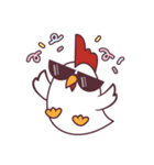 Kai za ( lovely ＆ funny chicken )（個別スタンプ：30）