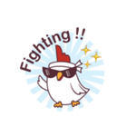 Kai za ( lovely ＆ funny chicken )（個別スタンプ：39）