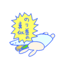 sleeping bunny sticker（個別スタンプ：7）