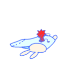 sleeping bunny sticker（個別スタンプ：11）