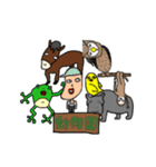 ぶさかわ動物園（個別スタンプ：32）