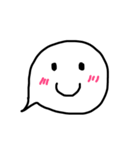 顔ふきだし（個別スタンプ：1）