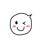 顔ふきだし（個別スタンプ：13）