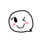 顔ふきだし（個別スタンプ：17）