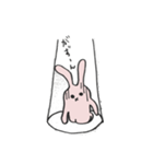 無表情うさぎのうーさん（個別スタンプ：5）