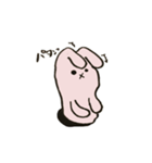 無表情うさぎのうーさん（個別スタンプ：10）