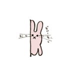 無表情うさぎのうーさん（個別スタンプ：11）