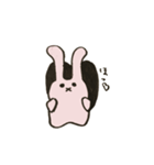 無表情うさぎのうーさん（個別スタンプ：14）