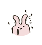 無表情うさぎのうーさん（個別スタンプ：15）
