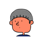 下手カワシリーズ！顔だけリアクション（個別スタンプ：2）