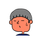 下手カワシリーズ！顔だけリアクション（個別スタンプ：15）
