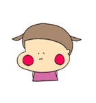 かわいい女の子〜ぴよこ〜（個別スタンプ：1）