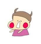 かわいい女の子〜ぴよこ〜（個別スタンプ：6）