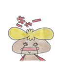 すーぱーまんの気持ち（個別スタンプ：4）