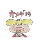 すーぱーまんの気持ち（個別スタンプ：9）