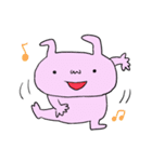 ゆるーいうさぎ はやうさ（個別スタンプ：1）