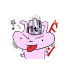 ゆるーいうさぎ はやうさ（個別スタンプ：3）
