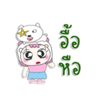 ^_^！！ My name is Makdee. Dog. ！（個別スタンプ：35）