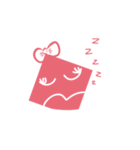 Pinky girl expression（個別スタンプ：1）