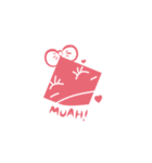 Pinky girl expression（個別スタンプ：4）