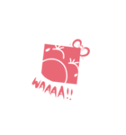 Pinky girl expression（個別スタンプ：7）