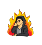 John, The Handsome Boy（個別スタンプ：2）