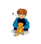 John, The Handsome Boy（個別スタンプ：4）
