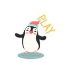 Happy winter penguin.（個別スタンプ：5）