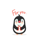 Happy winter penguin.（個別スタンプ：12）